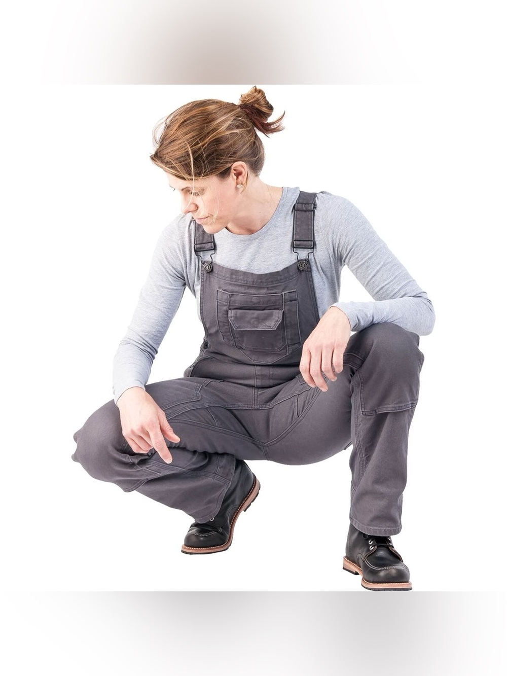 Dovetail Freshley Overalls Gray sz 2 - Picture 4 of 15